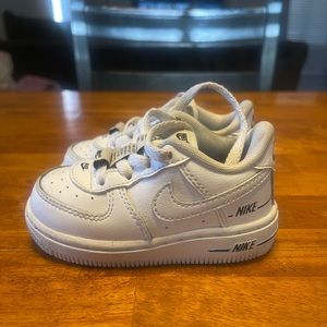 Nike Air Force 1 Size 5C White w/ Black